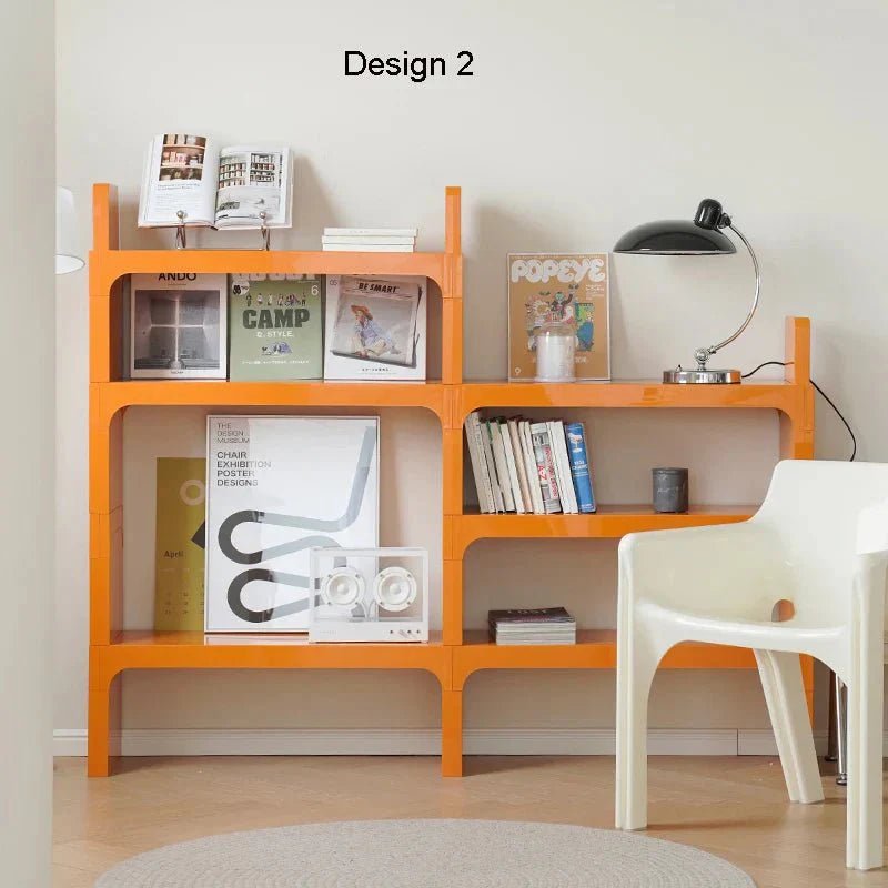 Étagère Modulable - ShelfCraft™ - Orange - Rangement signature