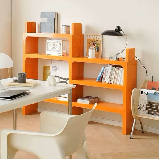Étagère Modulable - ShelfCraft™ - Orange - Rangement signature