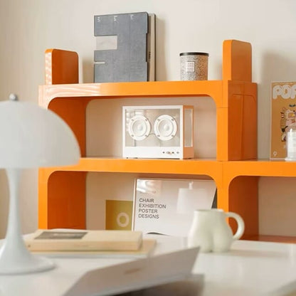 Étagère Modulable - ShelfCraft™ - Orange - Rangement signature