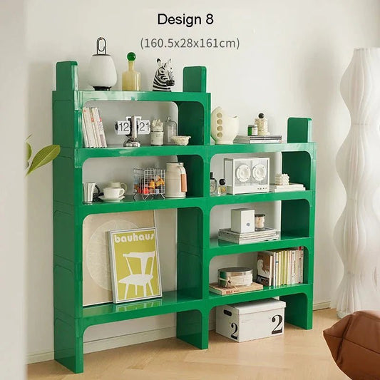 Étagère Modulable - ShelfCraft™ - Vert - Rangement signature