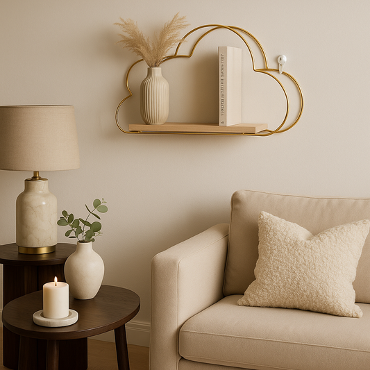 Étagère murale décorative Nuage Design salon