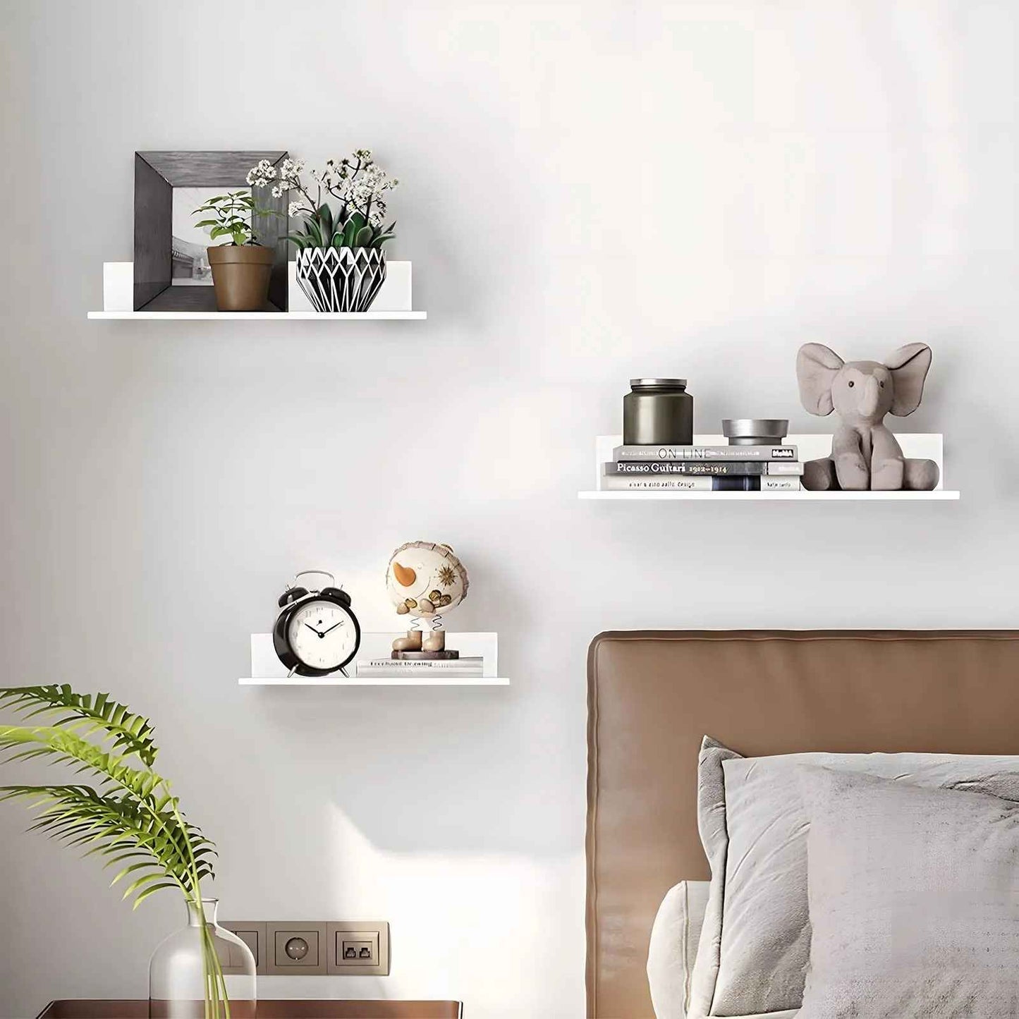 Etagere murale Design Aluminium chambre à coucher