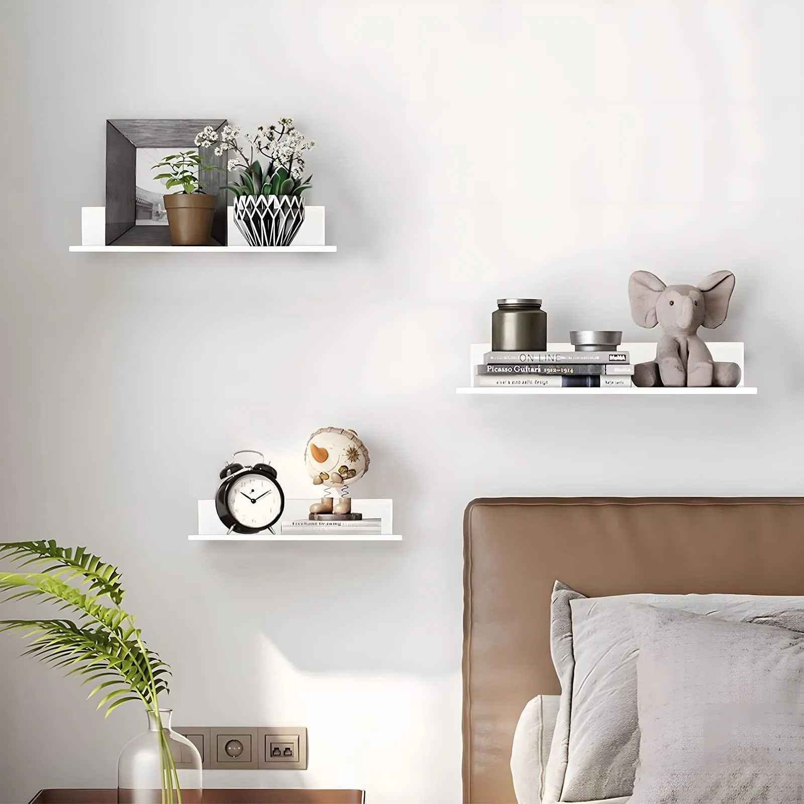 Etagere murale Design Aluminium chambre à coucher