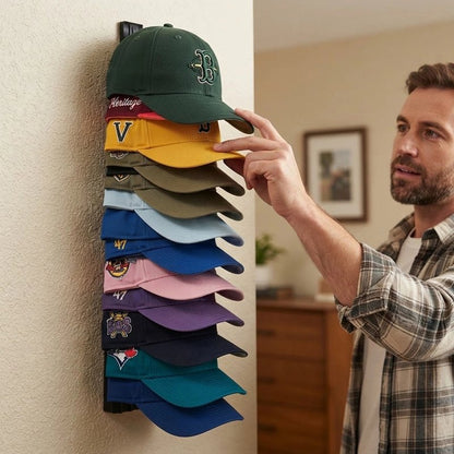 Étagère pour casquette entrée