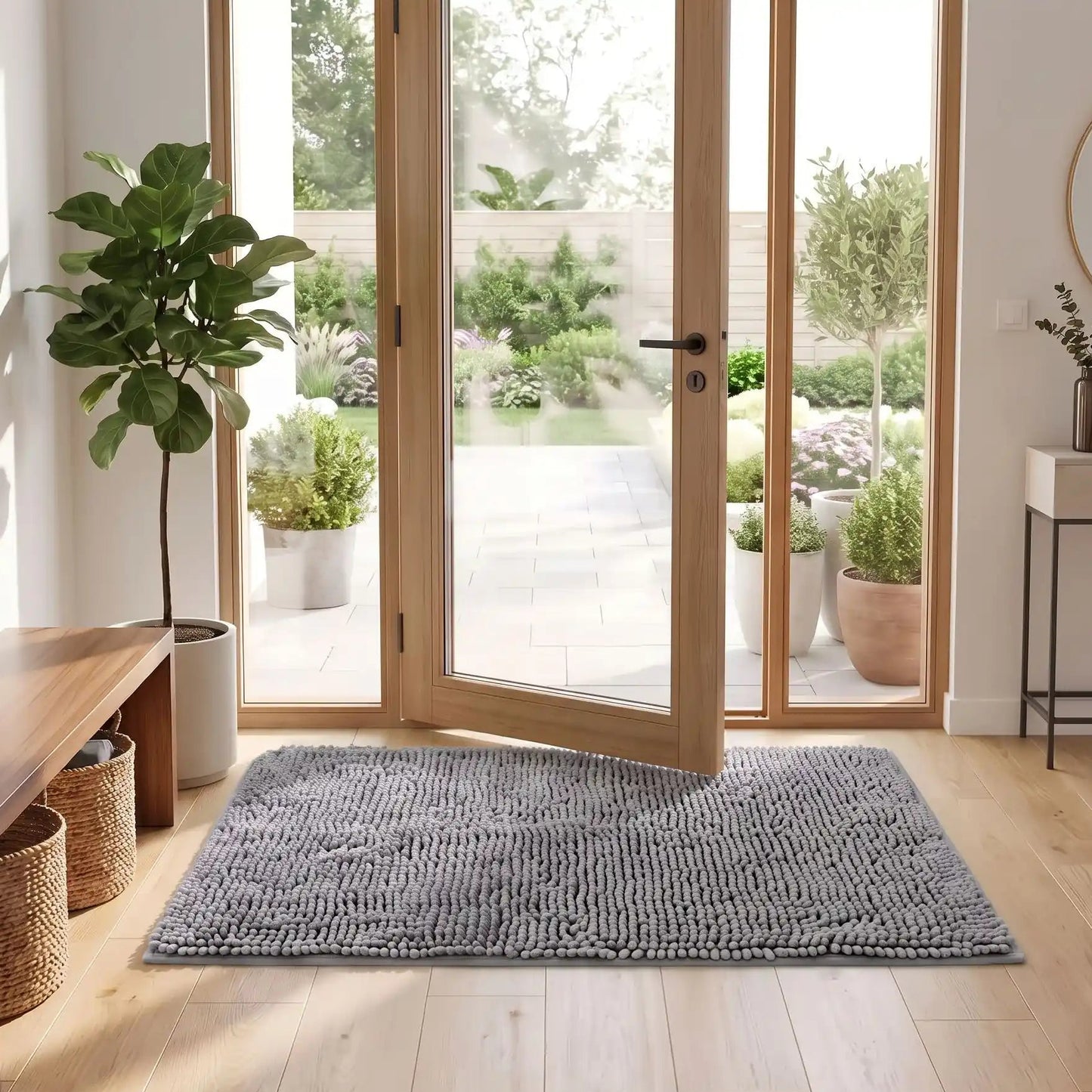Tapis d’entrée absorbant NORDEN™ chenille pour entrée intérieure