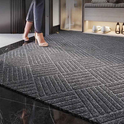 Grand tapis d'entrée moderne