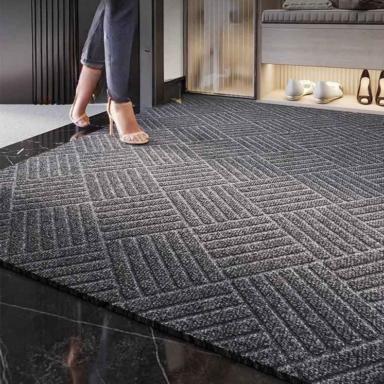 Grand Tapis d'entrée | Absorbant Antidérapant - Rangement signature