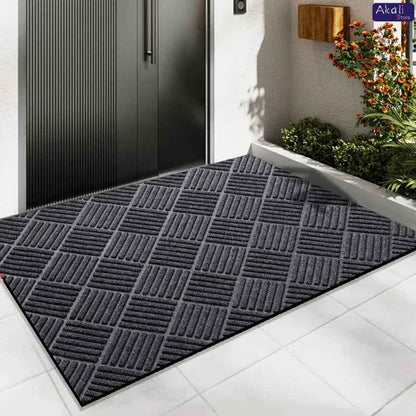 Grand Tapis d'entrée | Absorbant Antidérapant - Rangement signature