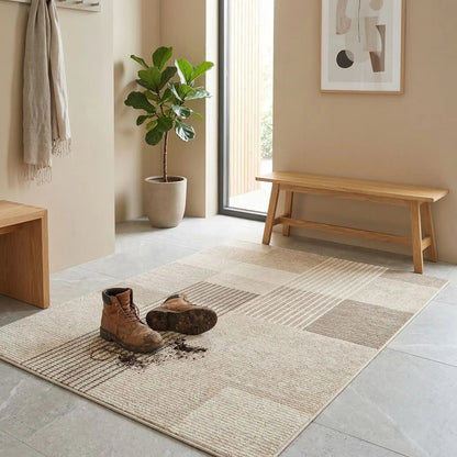 Grand Tapis d'entrée | Antidérapant Résistant - Rangement signature