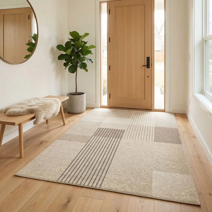 Grand Tapis d'entrée | Antidérapant Résistant - Rangement signature