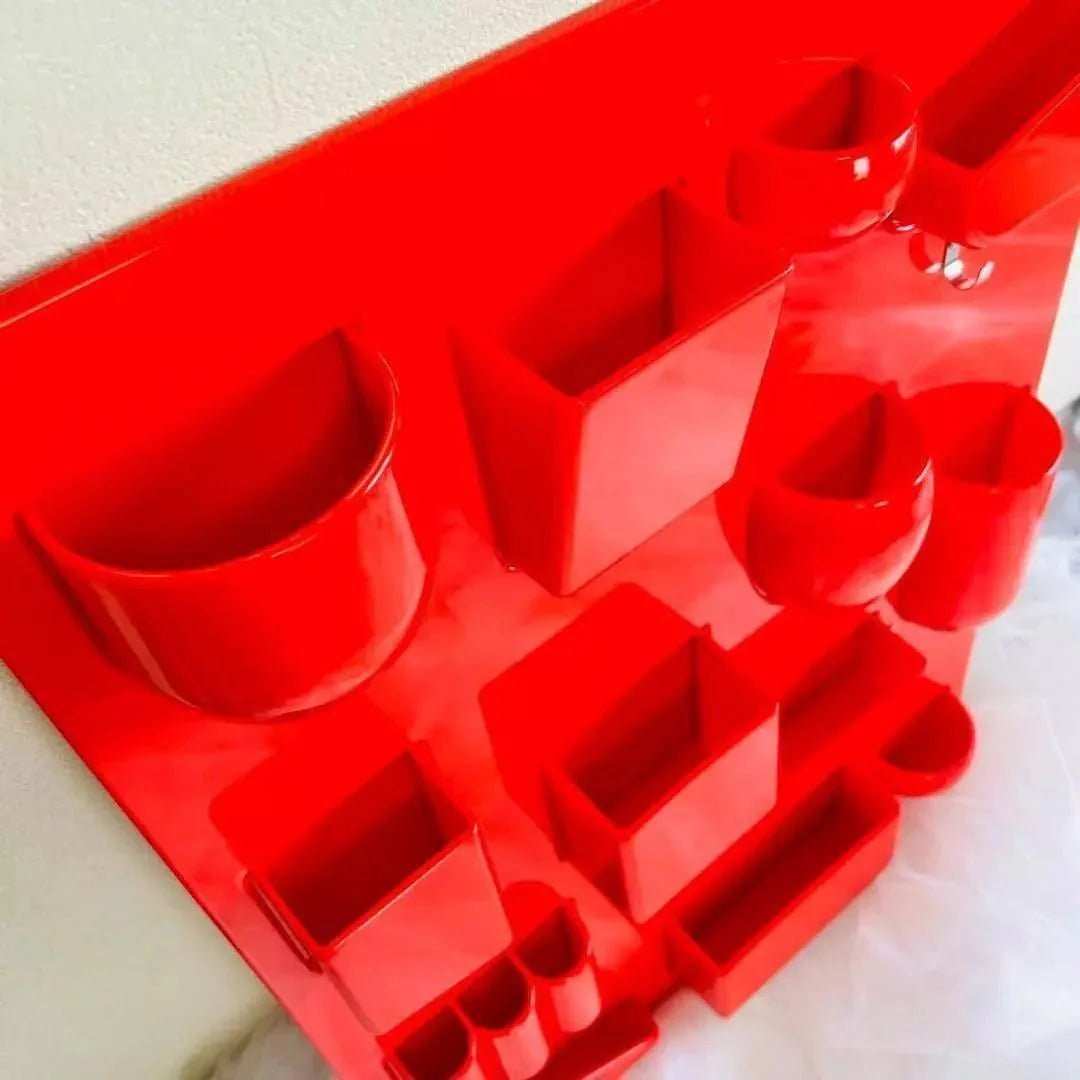 Organisateur Mural - WallHolder™ - Rouge - Rangement signature