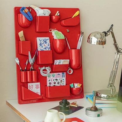 Organisateur Mural - WallHolder™ - Rouge - Rangement signature