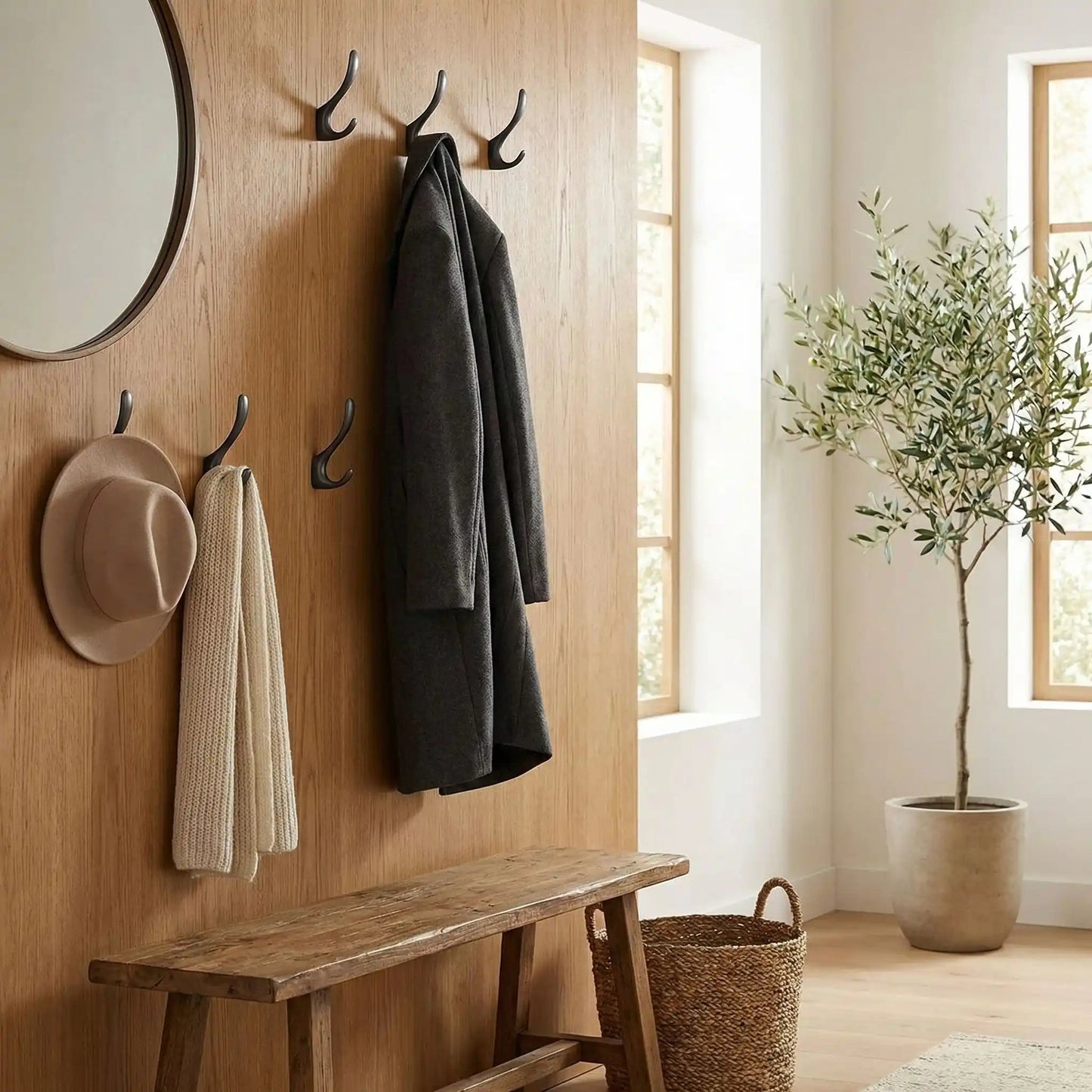 Patère | Elegance Zinc - Rangement signature
