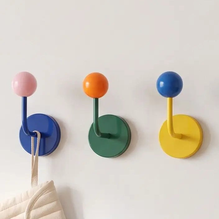 Patère magnétique LYKKE™ colorée, fixation ultra‑solide 