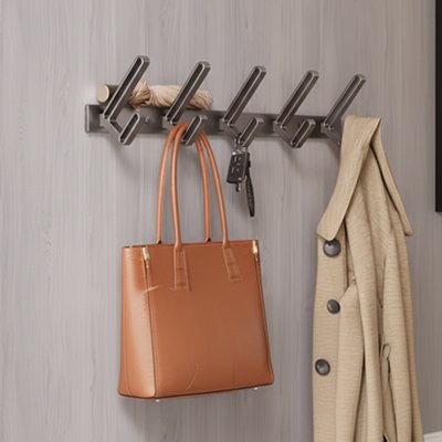 PATÈRE PORTE - MANTEAU MURAL | ModernSpace - Gris - Rangement signature