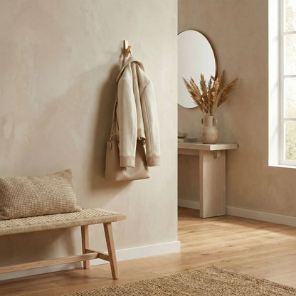 Patere zinc moderne entrée