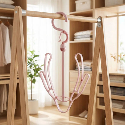 Portant chaussure 3D modulaire rose