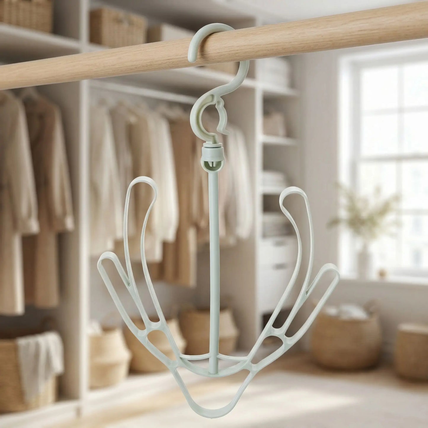 Portant chaussure 3D modulaire vert