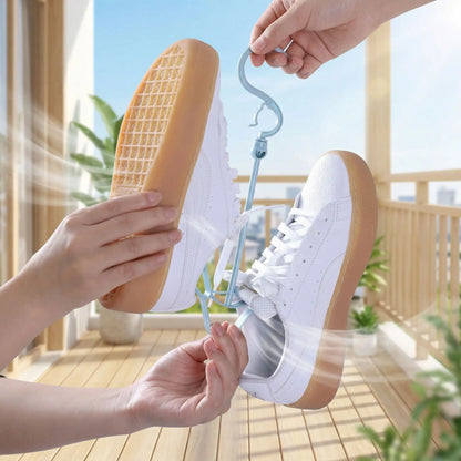 Portant chaussure avec aération