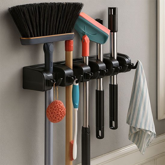 porte balai mural elegance pratique articles