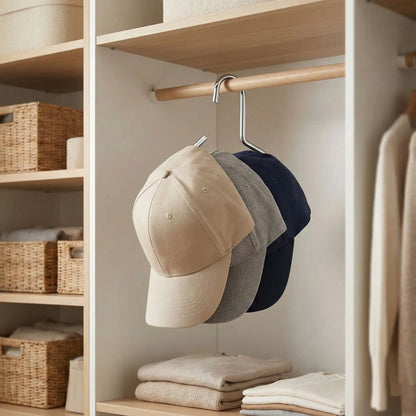 Porte casquette garde-robe d'entrée