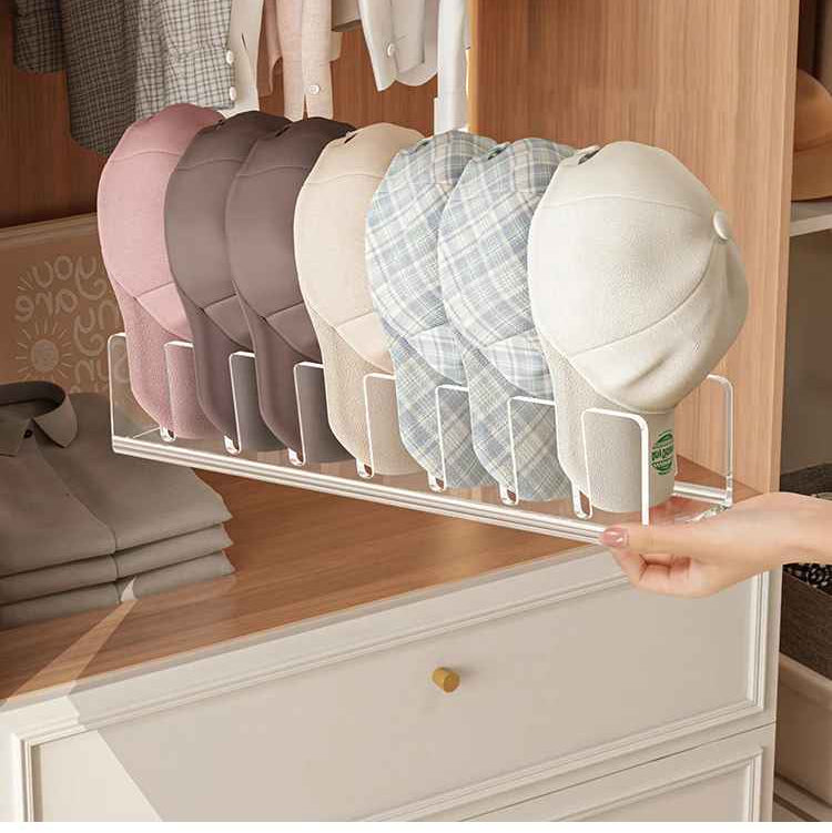 Porte casquette horizontal ClearOrganize