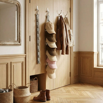 Porte casquette huit pinces 