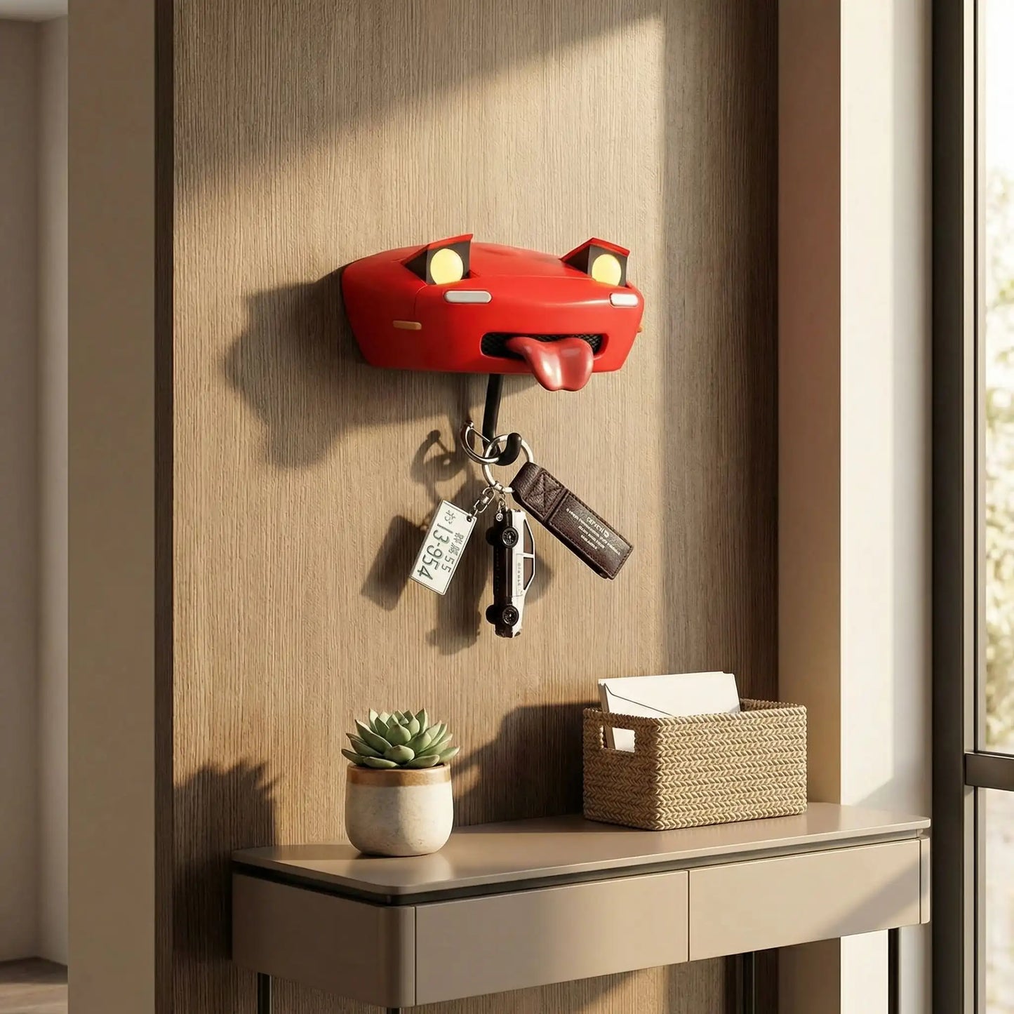 Porte clé mural original LightKey amusant