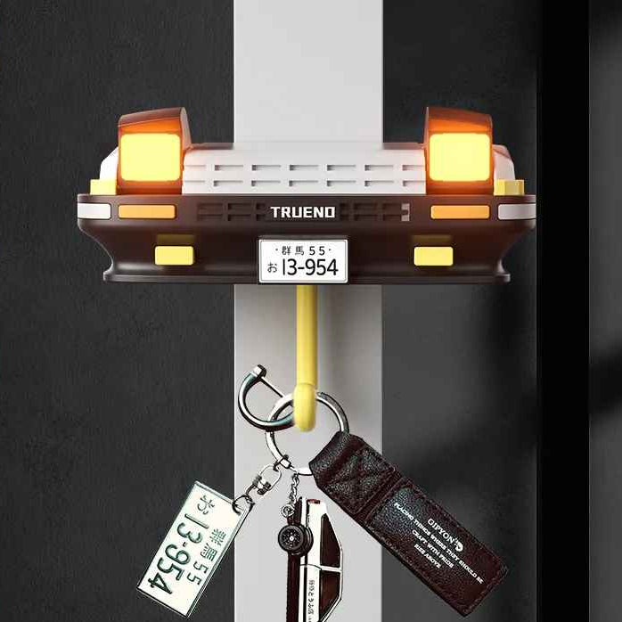 Porte clé mural original passion ae86 blanc