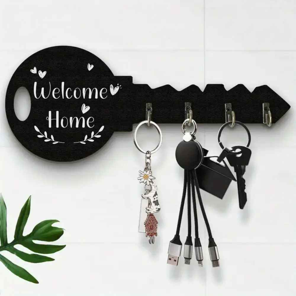 Porte-Clé Mural | Welcome Home Porte-clés mural Rangement signature 