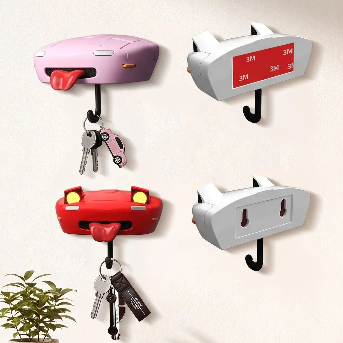 Porte‑clés mural plastique résistant FJELL LightKey mode d’emploi installation