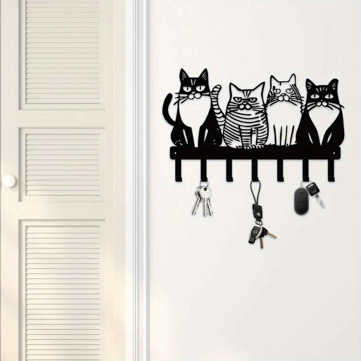 Porte clés mural avec clés