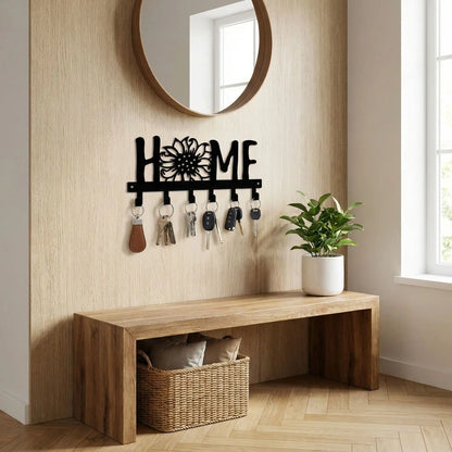 Porte cles mural design dans l'entrée