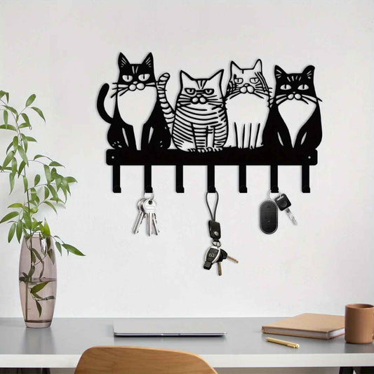 Porte-Clés Mural | OrganizEasy Porte-clés mural Rangement signature 