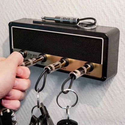 Porte-Clés Mural | Vintage Radiodiffuseur Inox - Rangement signature