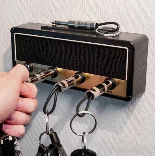 Porte-Clés Mural | Vintage Radiodiffuseur Inox - Rangement signature