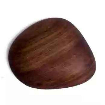 Porte clés muraux Élégance Magnétique noyer