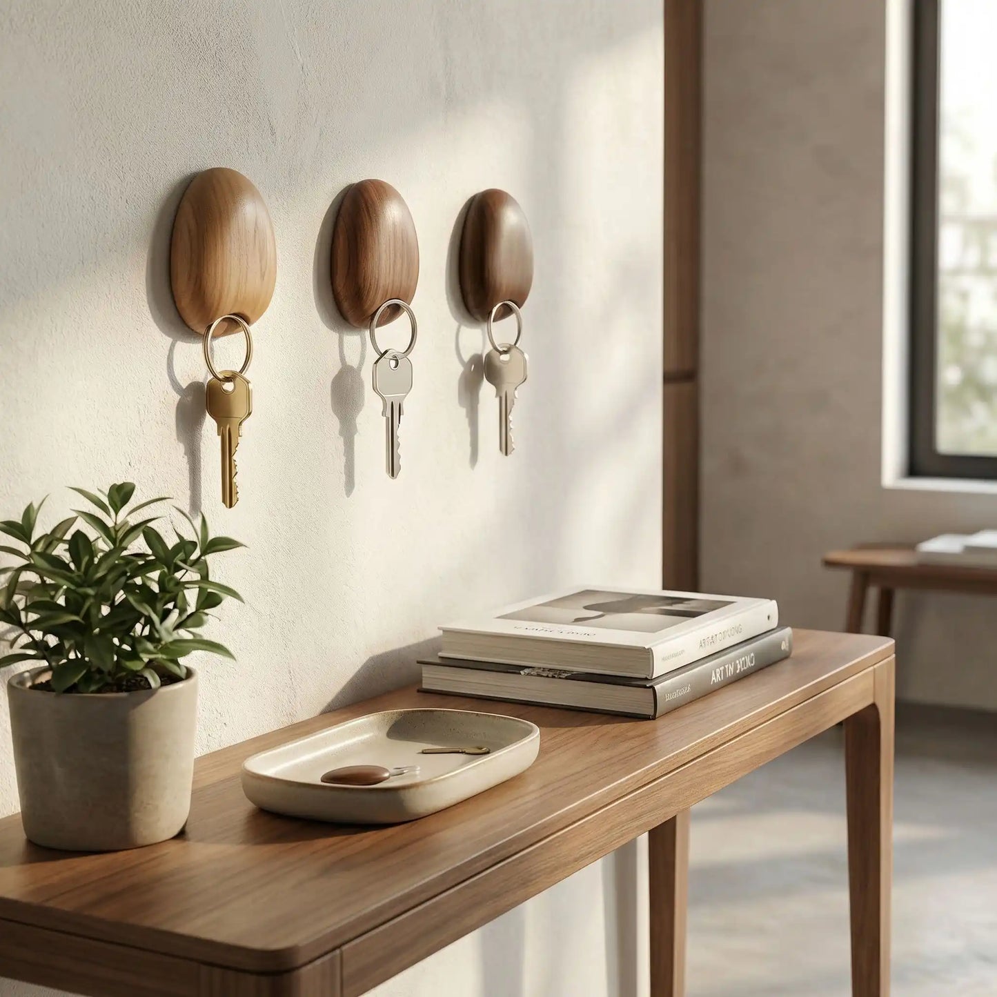 Porte clés muraux Élégance Magnétique