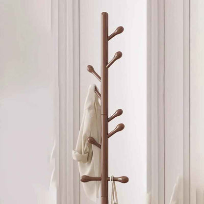 porte manteau bois avec chemise élégance naturelle