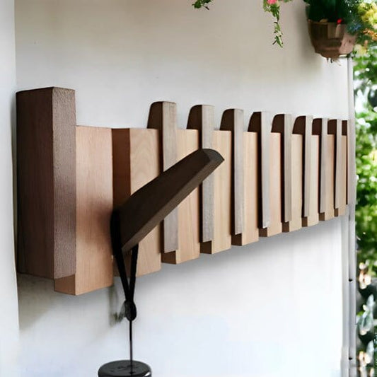 Porte-manteau Mural Bois | Modulo™ Porte-manteau mural Rangement signature 