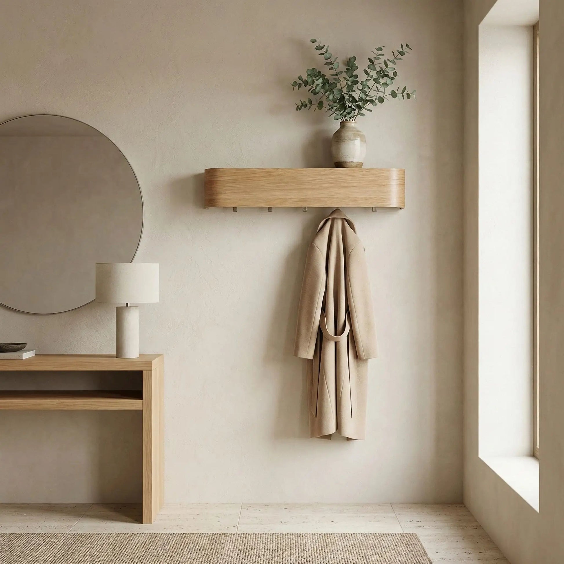 Porte-Manteau Mural Design | Eleganza - Rangement signature
