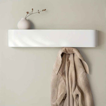 Porte manteau mural design Eleganza blanc