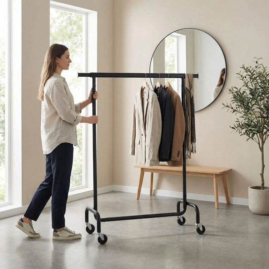 Porte manteau déplassable