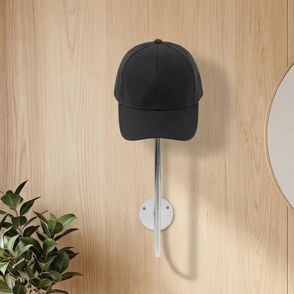 Présentoir à casquette mural LYKKE™ tête champignon en bois massif