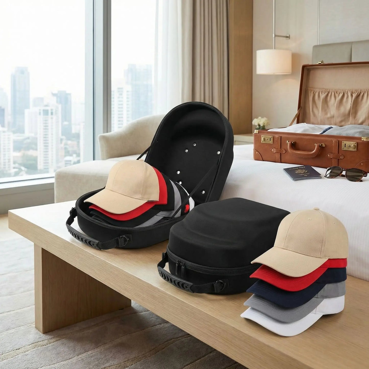 Range casquette allié voyage