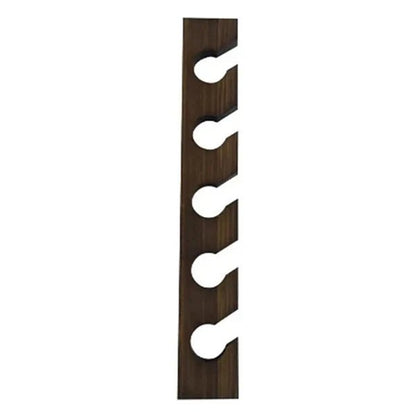 Range-Casquette Mural | Bois 5 Supports L'Exposeur™ - Rangement signature