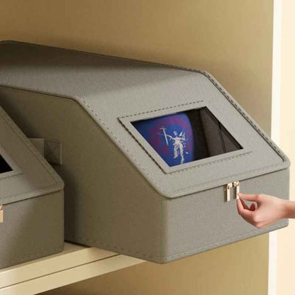 Range Casquettes à double fermeture éclair.