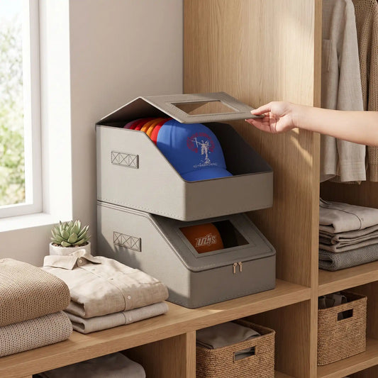 Range casquettes FJELL™ protège forme en tissu Oxford avec panneau PP renforcé présenté en vue frontale