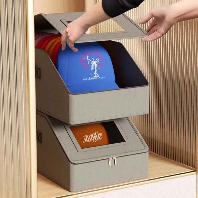 Range Casquettes gain de place