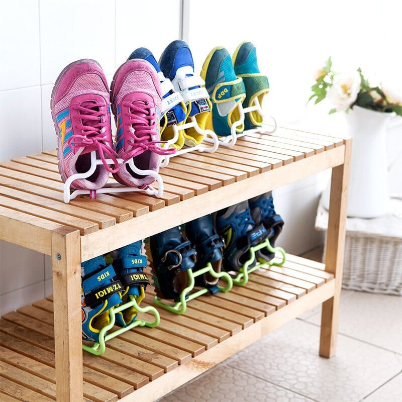 Range Chaussures | Enfant coloré robuste Rangement chaussures Rangement signature 
